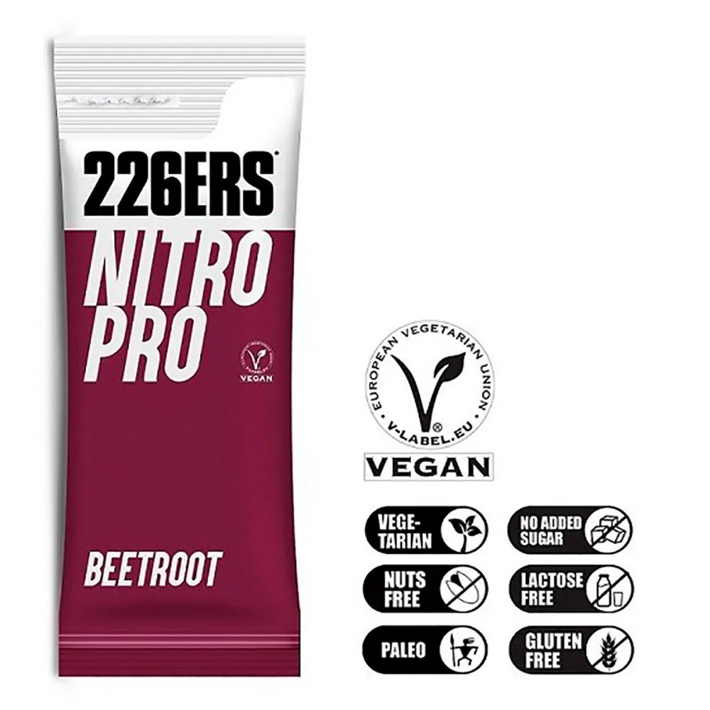 226ERS Nitro Pro 10.3 Rote-bete-monodosis-box 14 Einheiten, One size 226ERS Nitro Pro 10.3 Rote-bete-monodosis-box 14 Einheiten, One size
