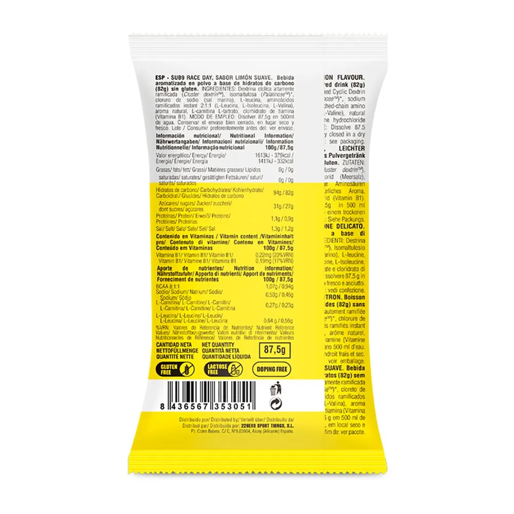 226ERS Sub9 Race Day Einzeldosis-stickbox Wassermelone 87g 9 Einheiten, One size 226ERS Sub9 Race Day Einzeldosis-stickbox Wassermelone 87g 9 Einheiten, One size