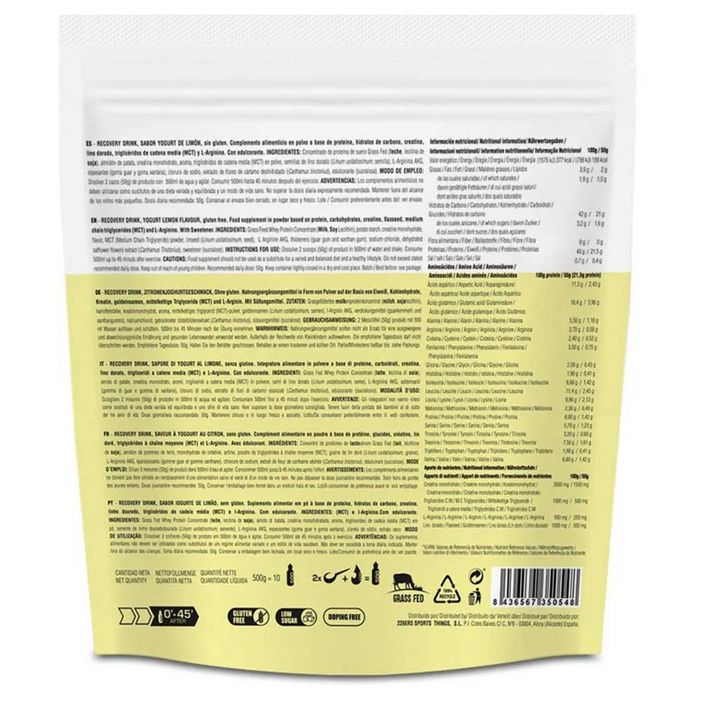 226ERS Wiederherstellung Joghurt&zitrone 500g, Zitronenjoghurt, 500g 226ERS Wiederherstellung Joghurt&zitrone 500g, Zitronenjoghurt, 500g