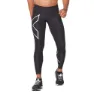2XU Accelerate 3/4-leggings male, Black / silver, Regular