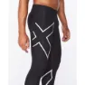 2XU Accelerate 3/4-leggings male, Black / silver, Regular