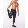 2XU Accelerate 3/4-leggings male, Black / silver, Regular