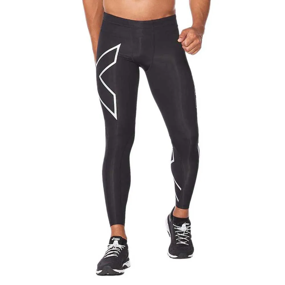 2XU Accelerate 3/4-leggings male, Black / silver, Regular