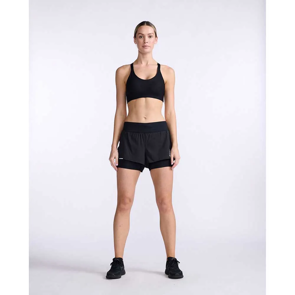 2XU Aero 4´´ 2 In 1 Kurze Hose female
