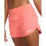 2XU Aero 4´´ Kurze Hose female, Hyper coral / white reflective