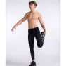 2XU Aero Compression Leggings, Black / silver reflective, Regular