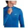 2XU Aero Cycle Langarm-trikot, Starling / white reflective