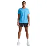 Azure blue / black reflective