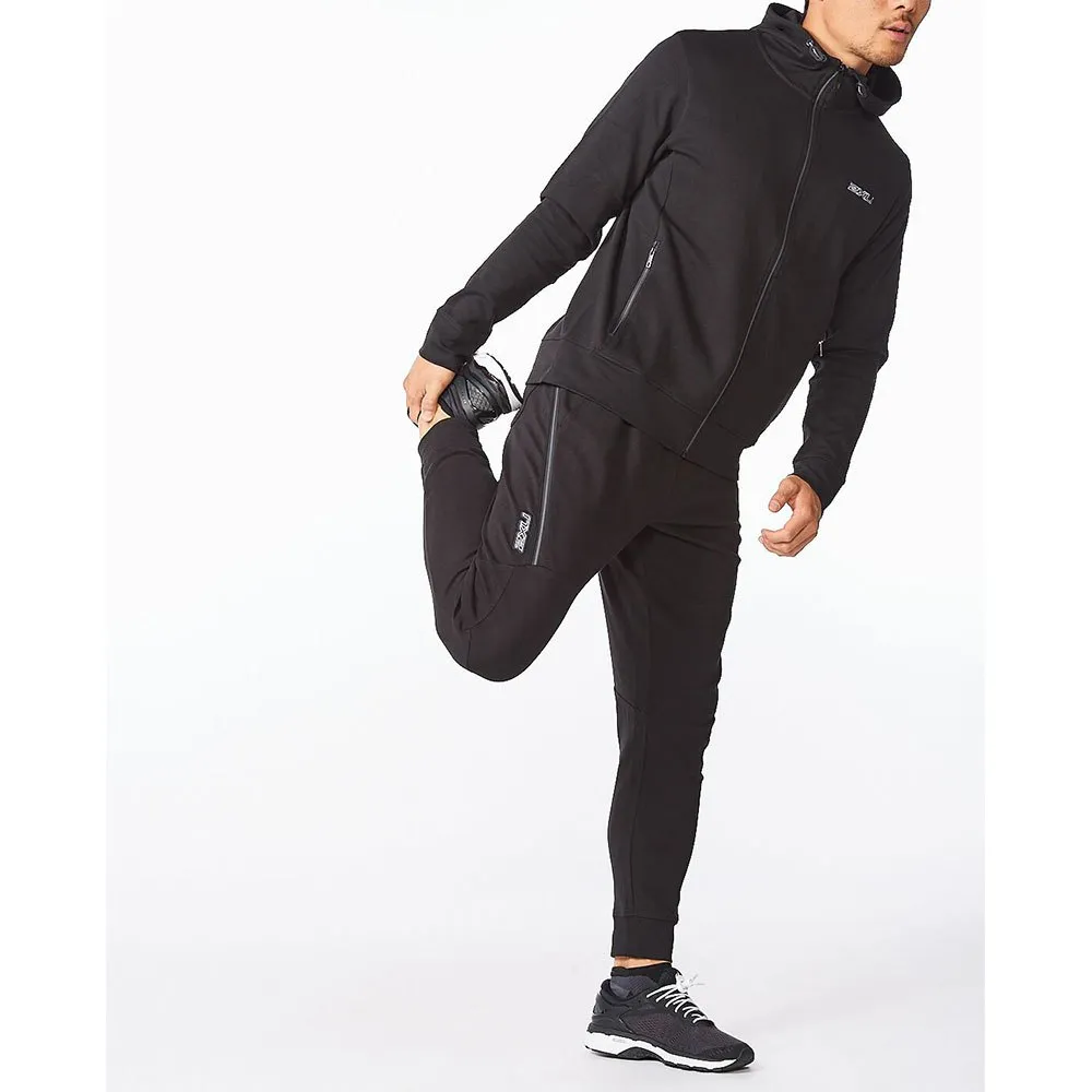 2XU Commute Jacke male, Black / turbulence