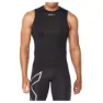 2XU Core Compression ärmelloses T-shirt male, Black / silver