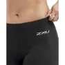2XU Core Compression Game Day 5´´ Kurze Leggings female, Black / silver