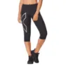 2XU Damen Kompressions 3/4 Leggings Core Female, schwarz