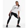 2XU Form Boyfriend Kurzarm-t-shirt female, White / hyper coral