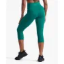2XU Form High Waist 3/4 Leggings female, Forest green / forest green