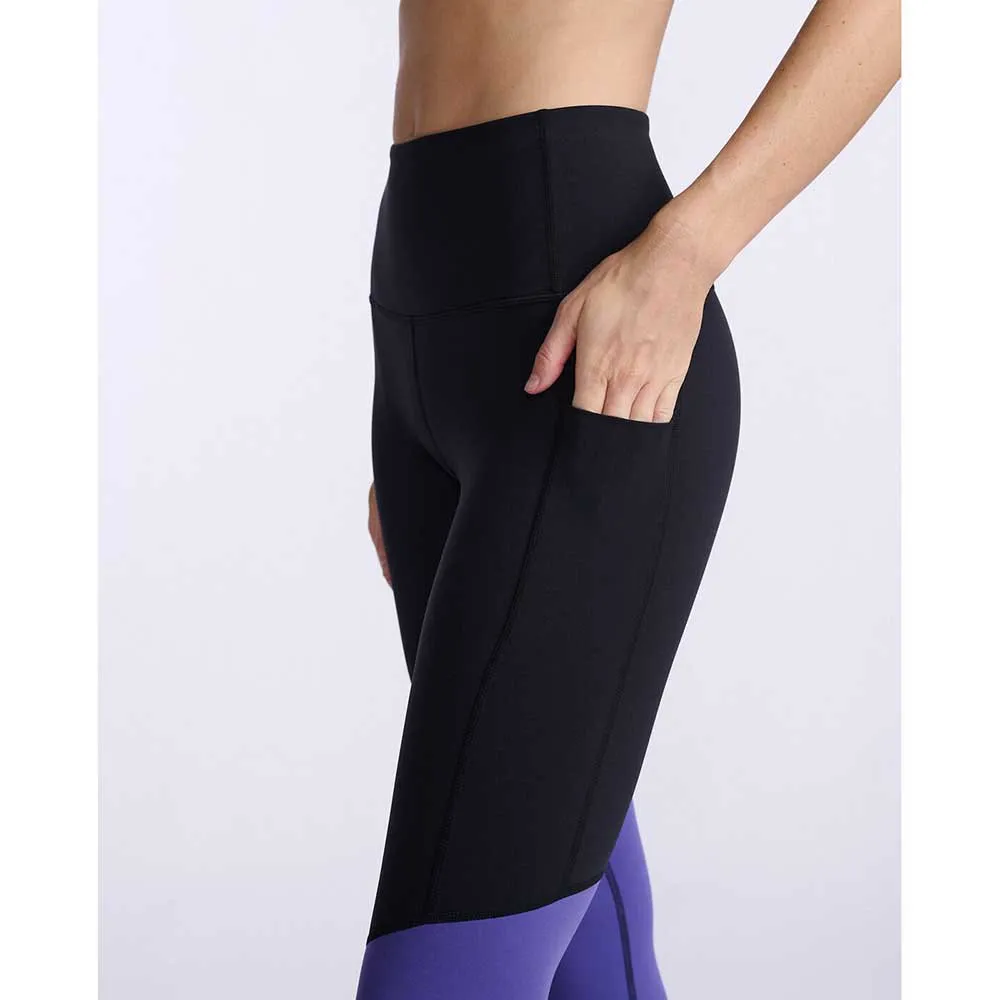 2XU Form Splice Hi-rise Comp Leggings female, Black / liberty