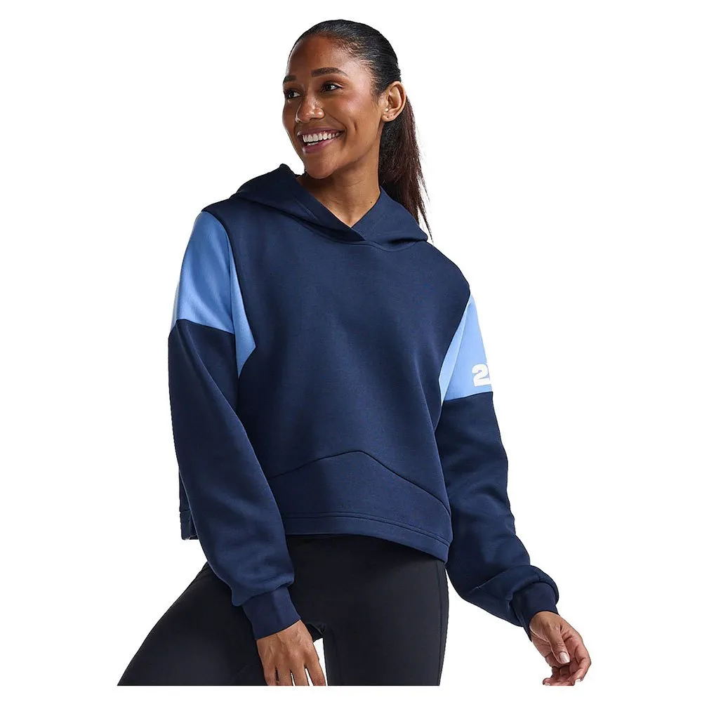 2XU Form Spliced Crop Kapuzenpullover female