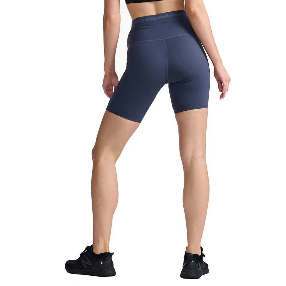 2XU Form Stash Hi-rise Kurze Leggings female, India ink / india ink