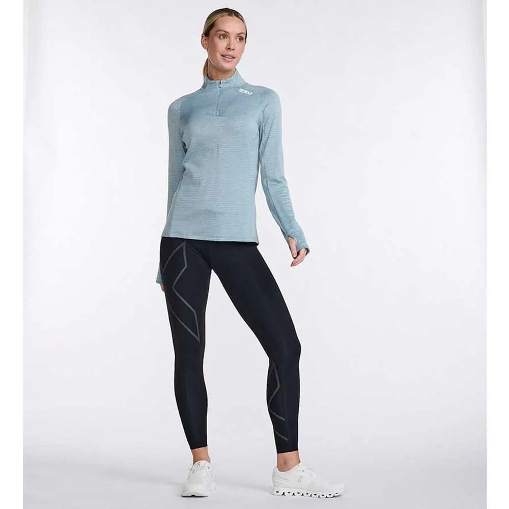 2XU Ignition Halbreißverschluss-langarm-t-shirt female 2XU Ignition Halbreißverschluss-langarm-t-shirt female