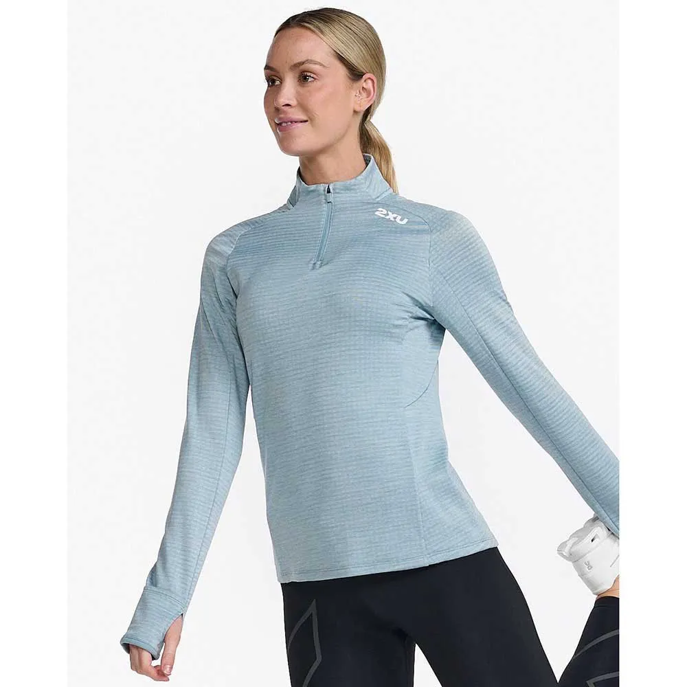 2XU Ignition Halbreißverschluss-langarm-t-shirt female 2XU Ignition Halbreißverschluss-langarm-t-shirt female
