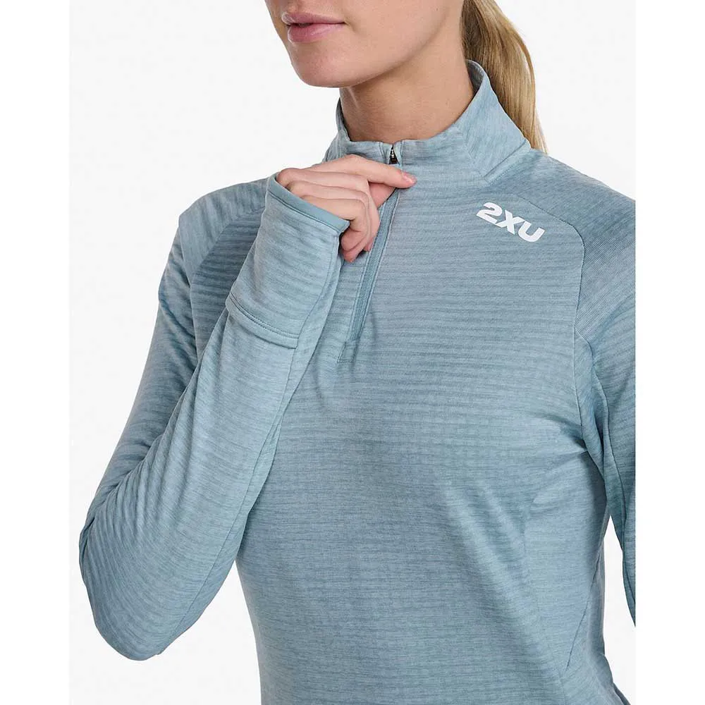 2XU Ignition Halbreißverschluss-langarm-t-shirt female 2XU Ignition Halbreißverschluss-langarm-t-shirt female