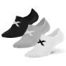 2XU Invisible Kurze Socken 3 Paare male, Three / colour