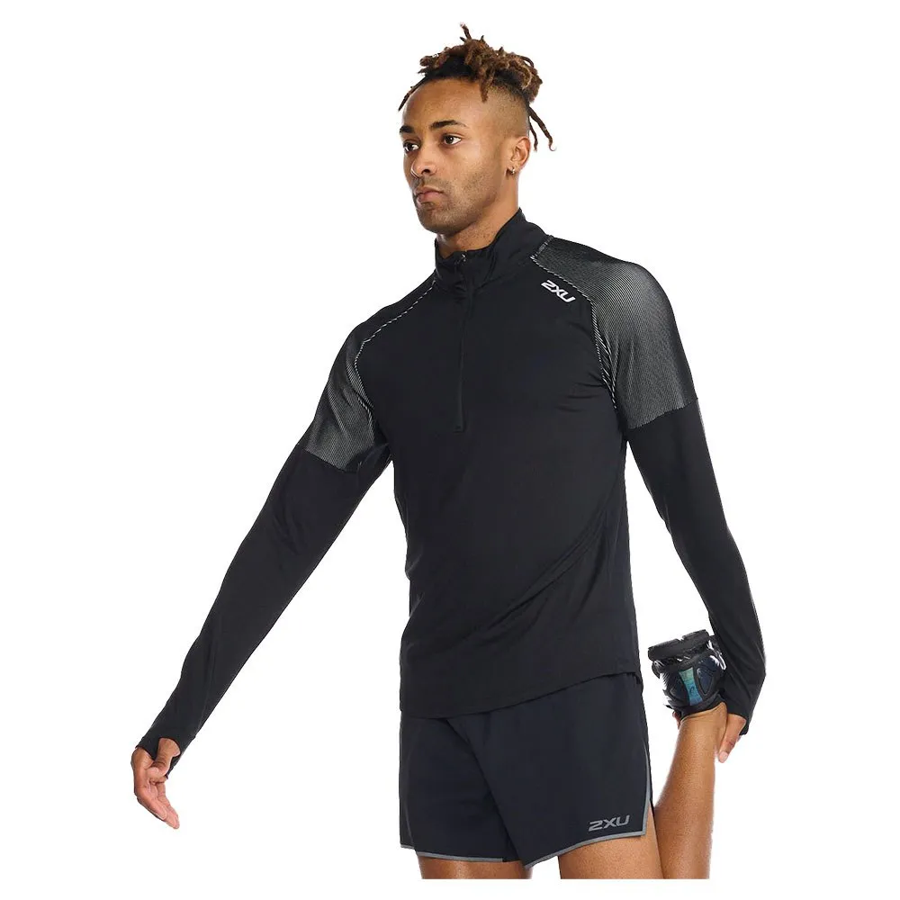 2XU Light Speed Halbreißverschluss-langarm-t-shirt male