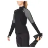 2XU Light Speed Halbreißverschluss-sweatshirt female, Black / silver reflective