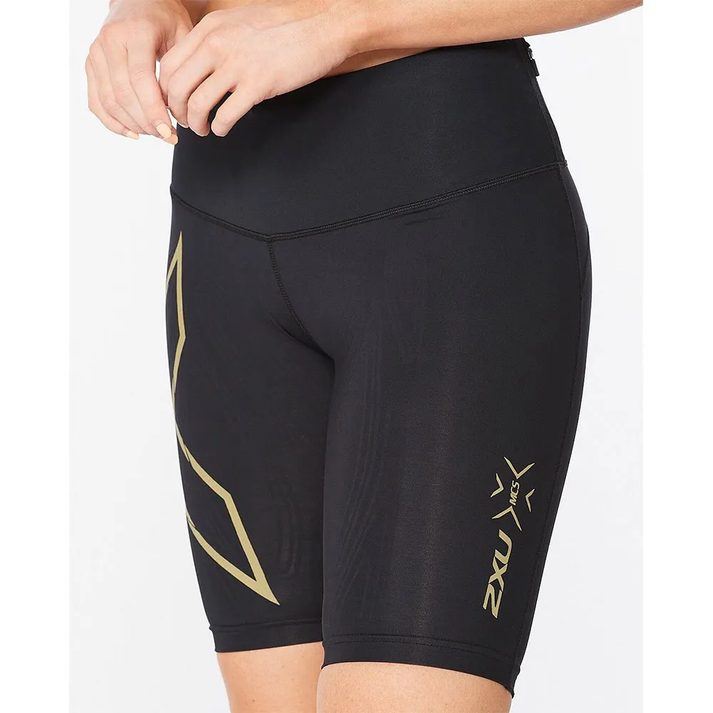 2XU Light Speed Mid Rise Kurze Leggings 2XU Light Speed Mid Rise Kurze Leggings