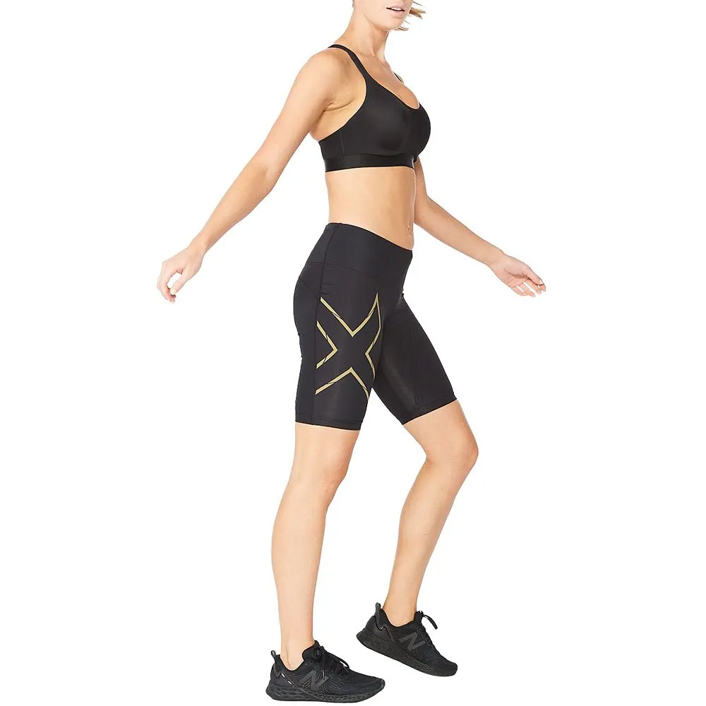 2XU Light Speed Mid Rise Kurze Leggings 2XU Light Speed Mid Rise Kurze Leggings
