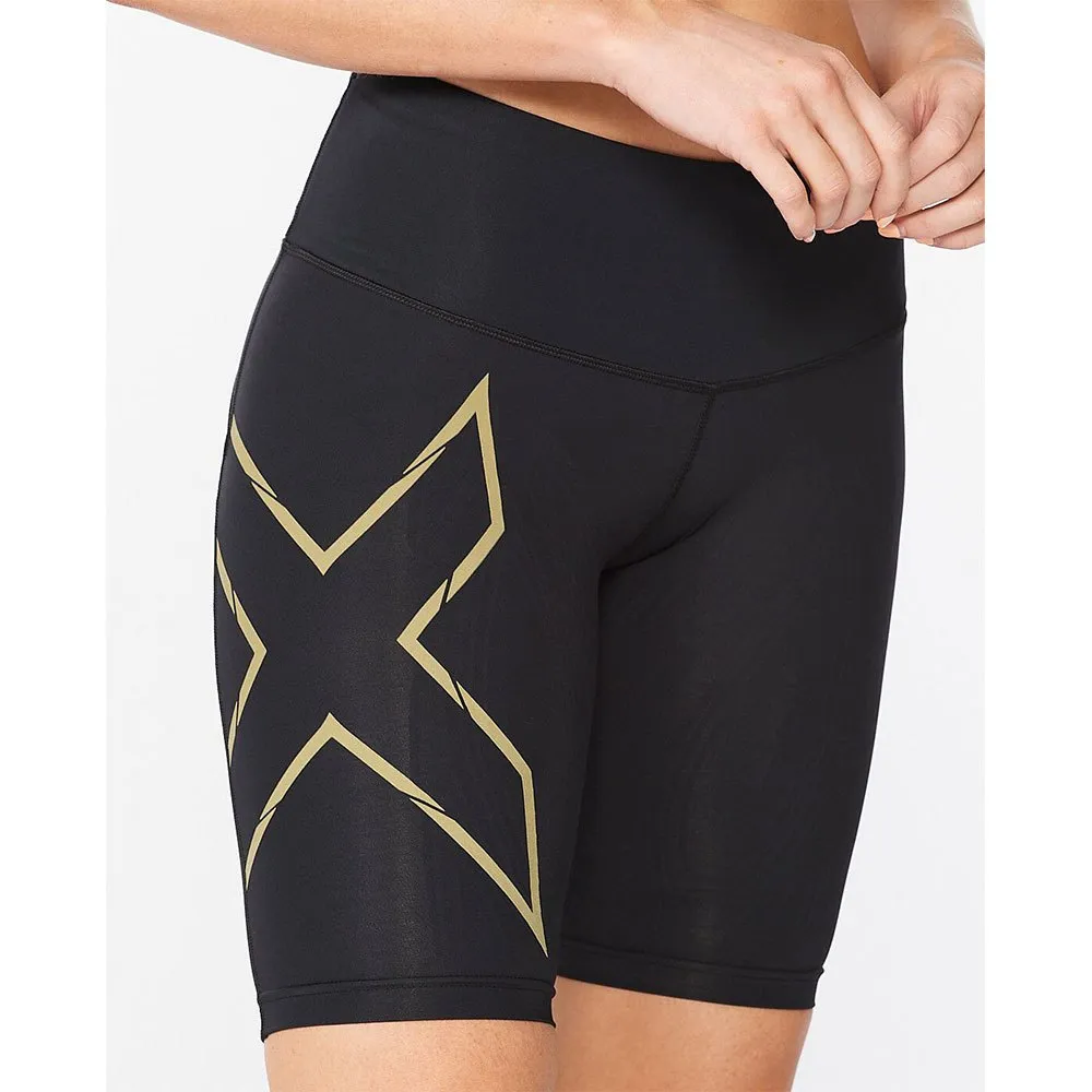 2XU Light Speed Mid Rise Kurze Leggings 2XU Light Speed Mid Rise Kurze Leggings