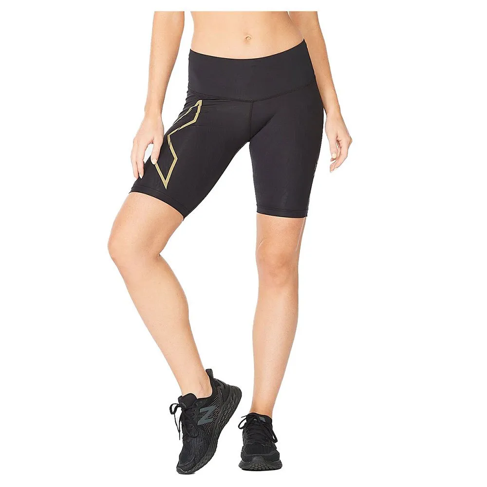 2XU Light Speed Mid Rise Kurze Leggings 2XU Light Speed Mid Rise Kurze Leggings