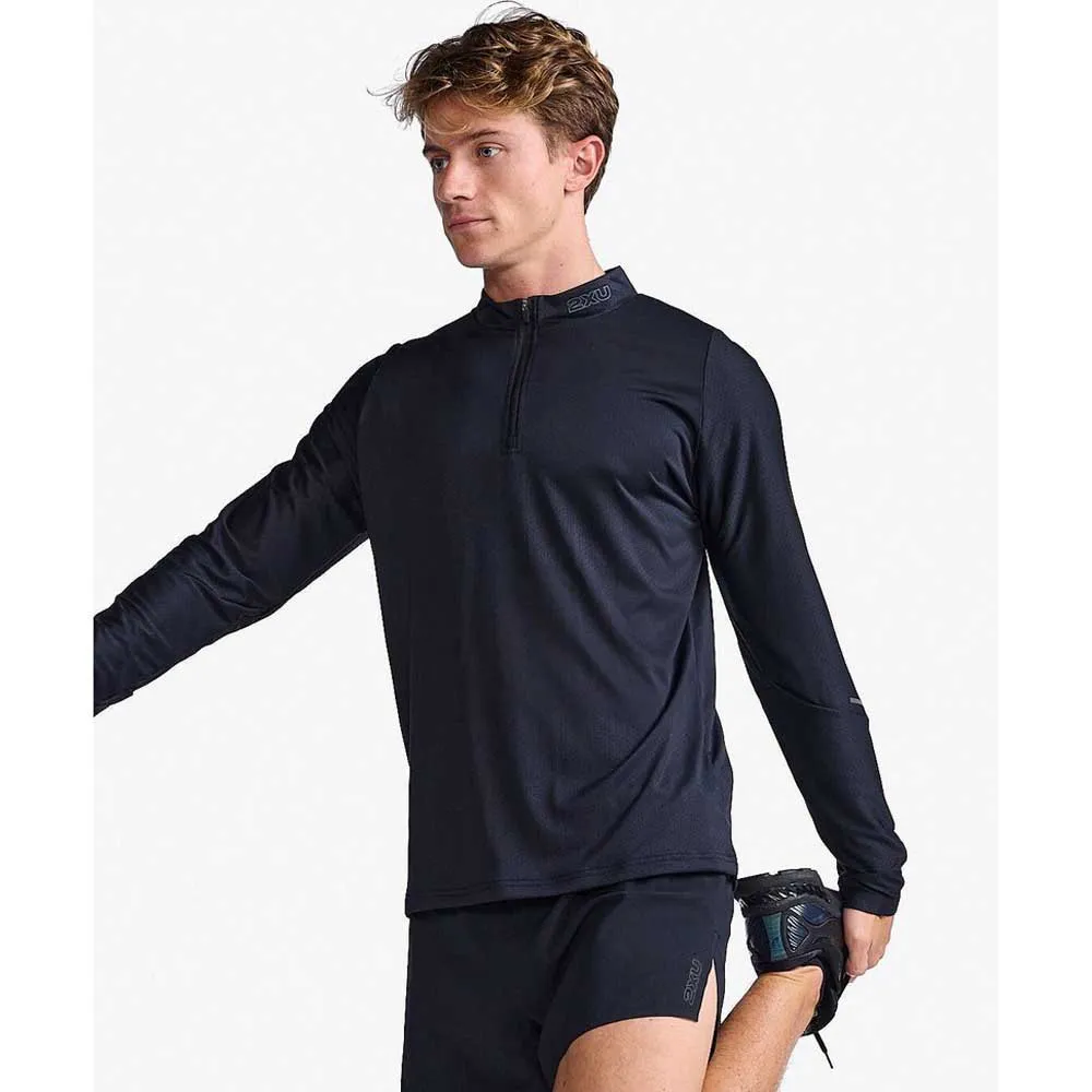 2XU Light Speed Tech Halbreißverschluss-langarm-t-shirt male