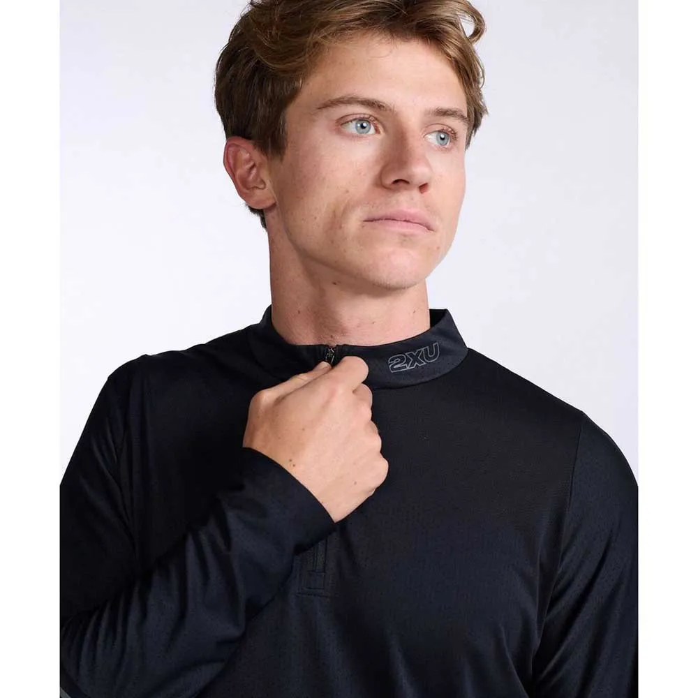 2XU Light Speed Tech Halbreißverschluss-langarm-t-shirt male