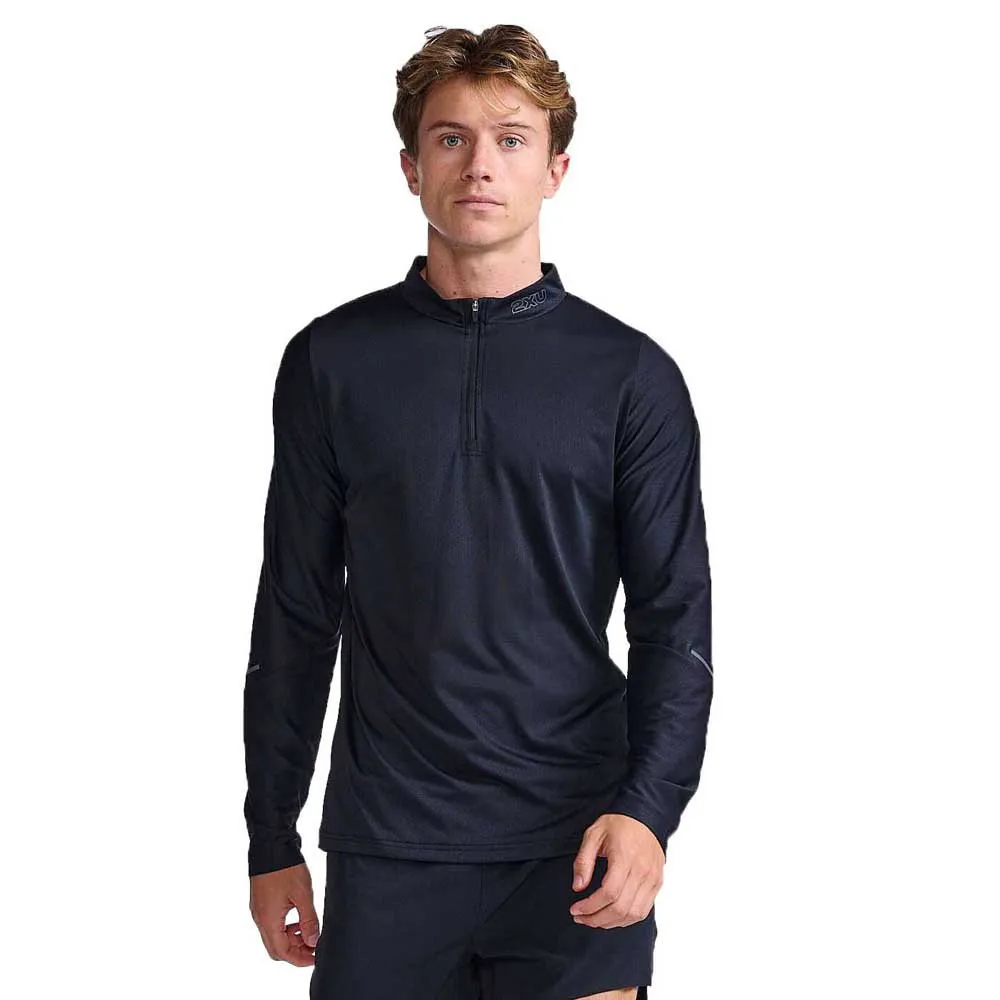 2XU Light Speed Tech Halbreißverschluss-langarm-t-shirt male
