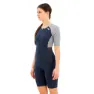 2XU Light Speed Tech Kurzarm-trisuit female, Outerspace / white reflective