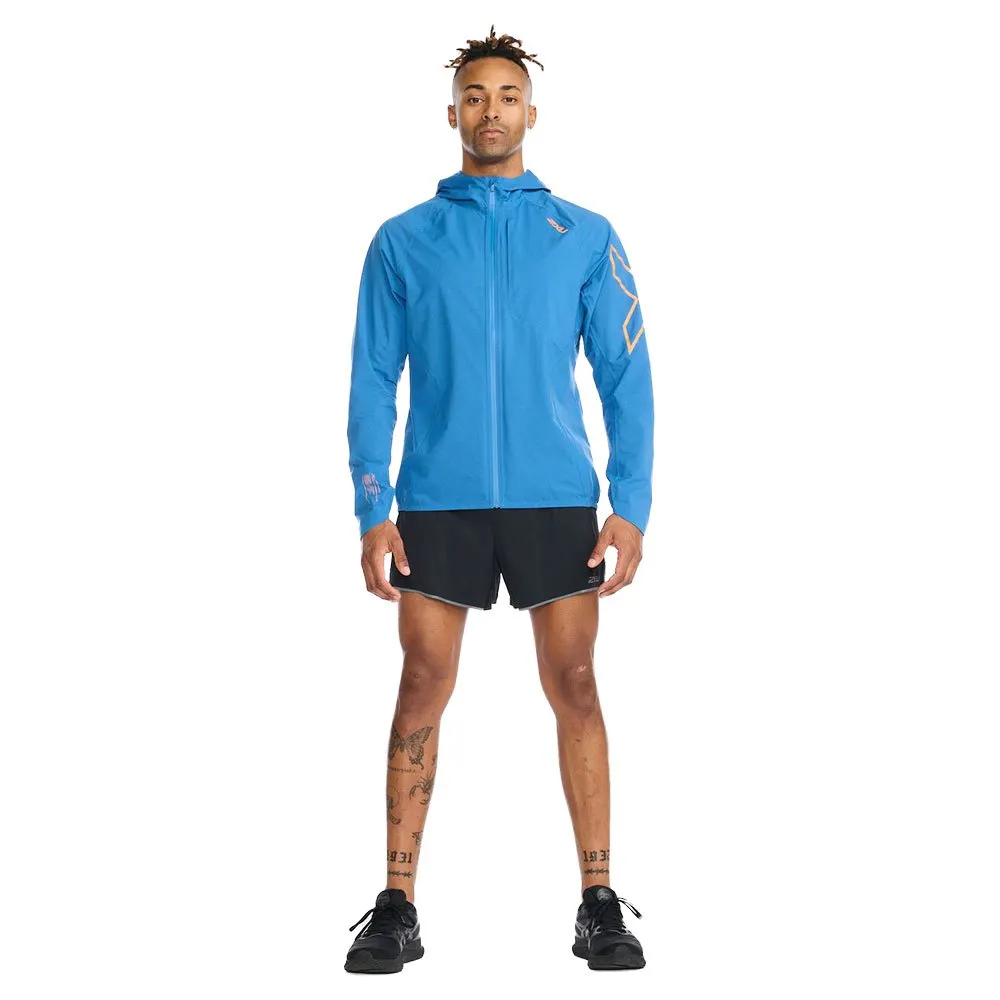 2XU Light Speed Wp Jacke male, Starling / turmeric reflective 2XU Light Speed Wp Jacke male, Starling / turmeric reflective