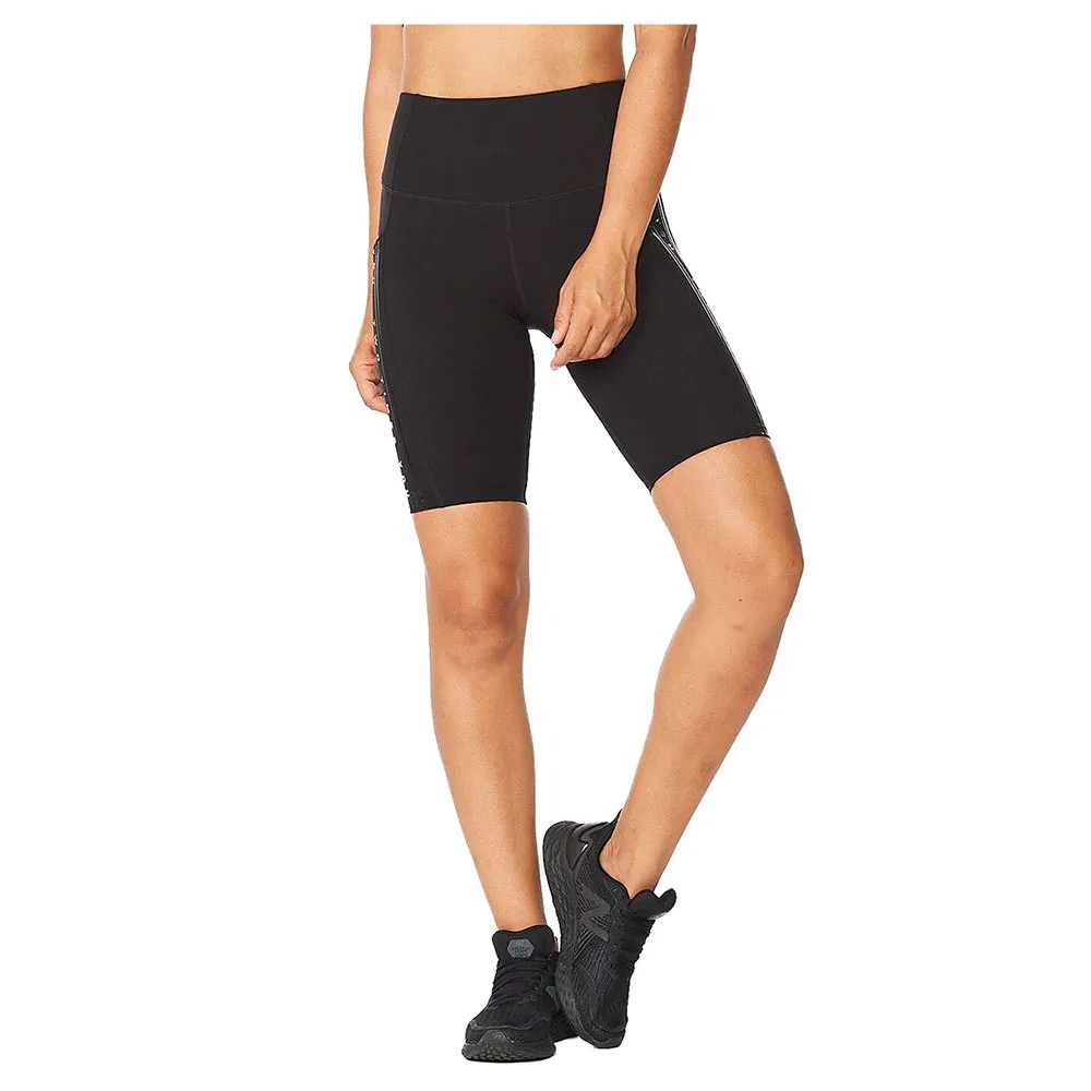 2XU Lineup High Rise Bike Kurze Leggings female