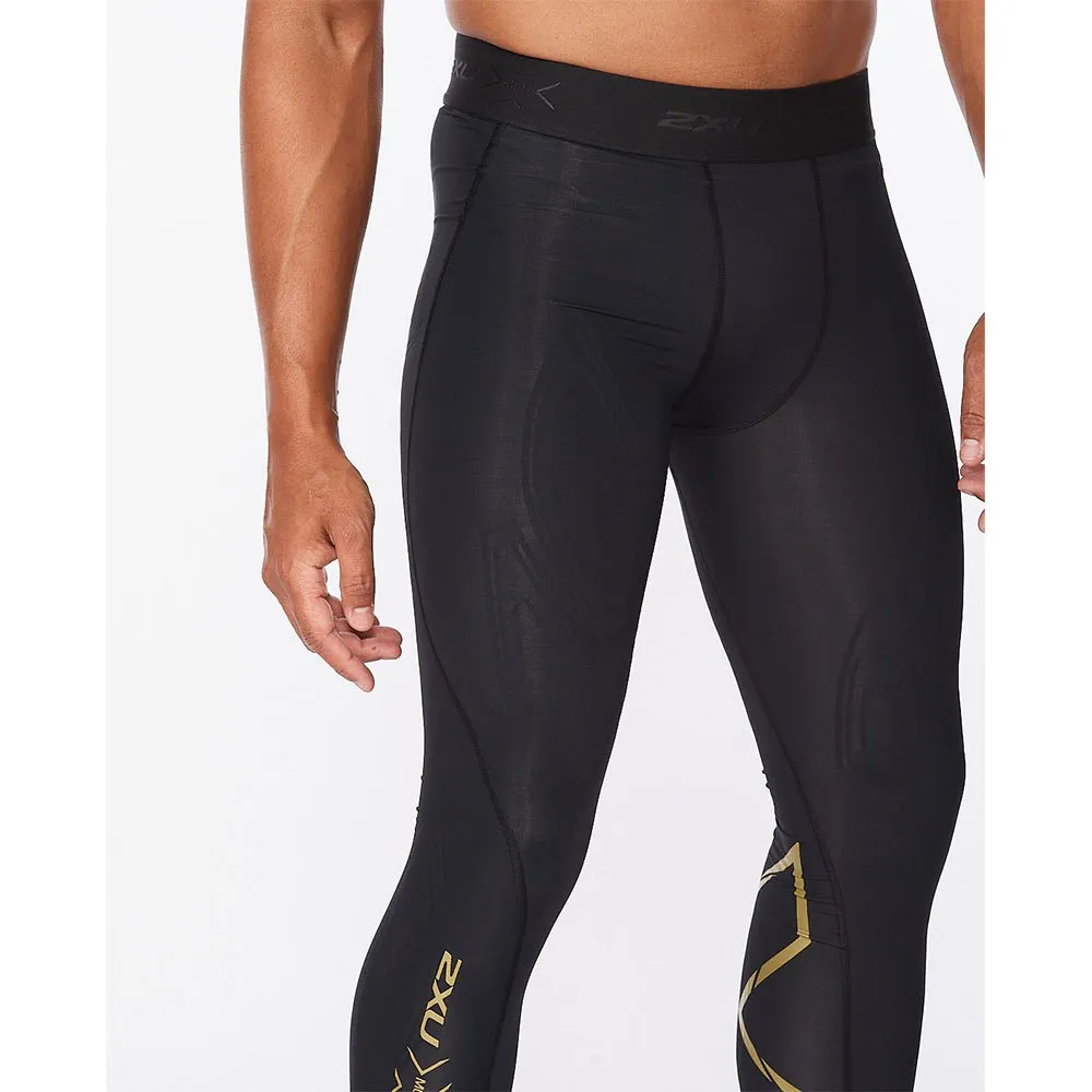 2XU Mcs X Leggings male, Black / gold, Regular 2XU Mcs X Leggings male, Black / gold, Regular