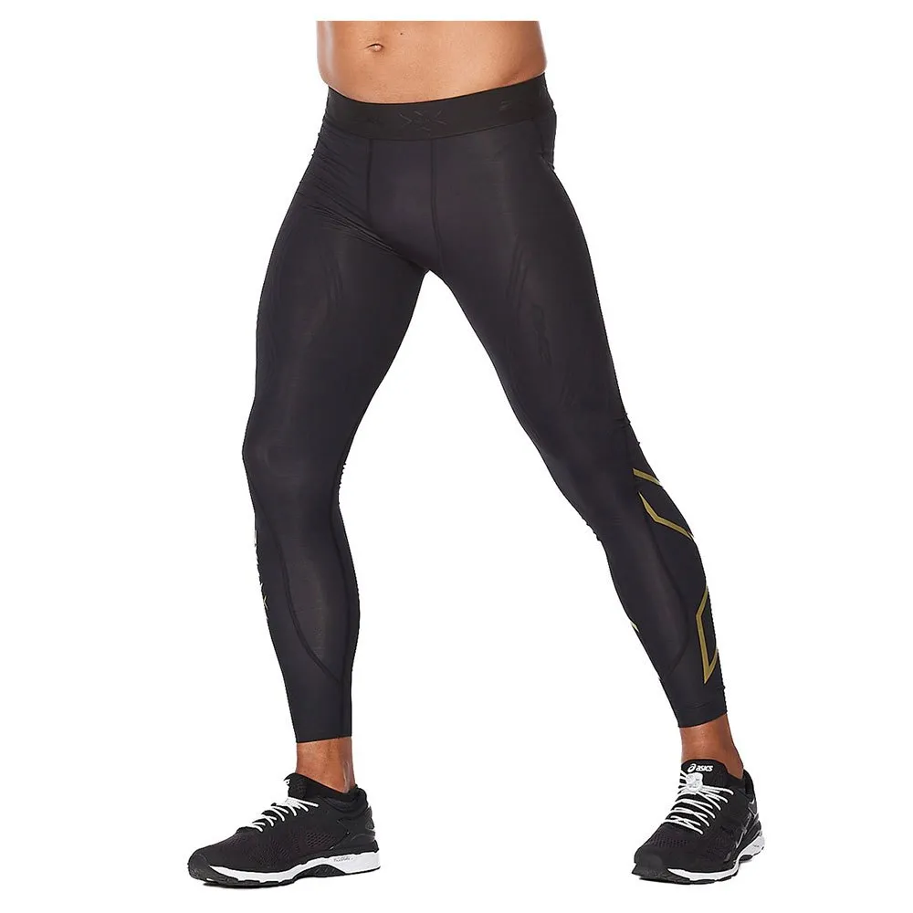 2XU Mcs X Leggings male, Black / gold, Regular 2XU Mcs X Leggings male, Black / gold, Regular