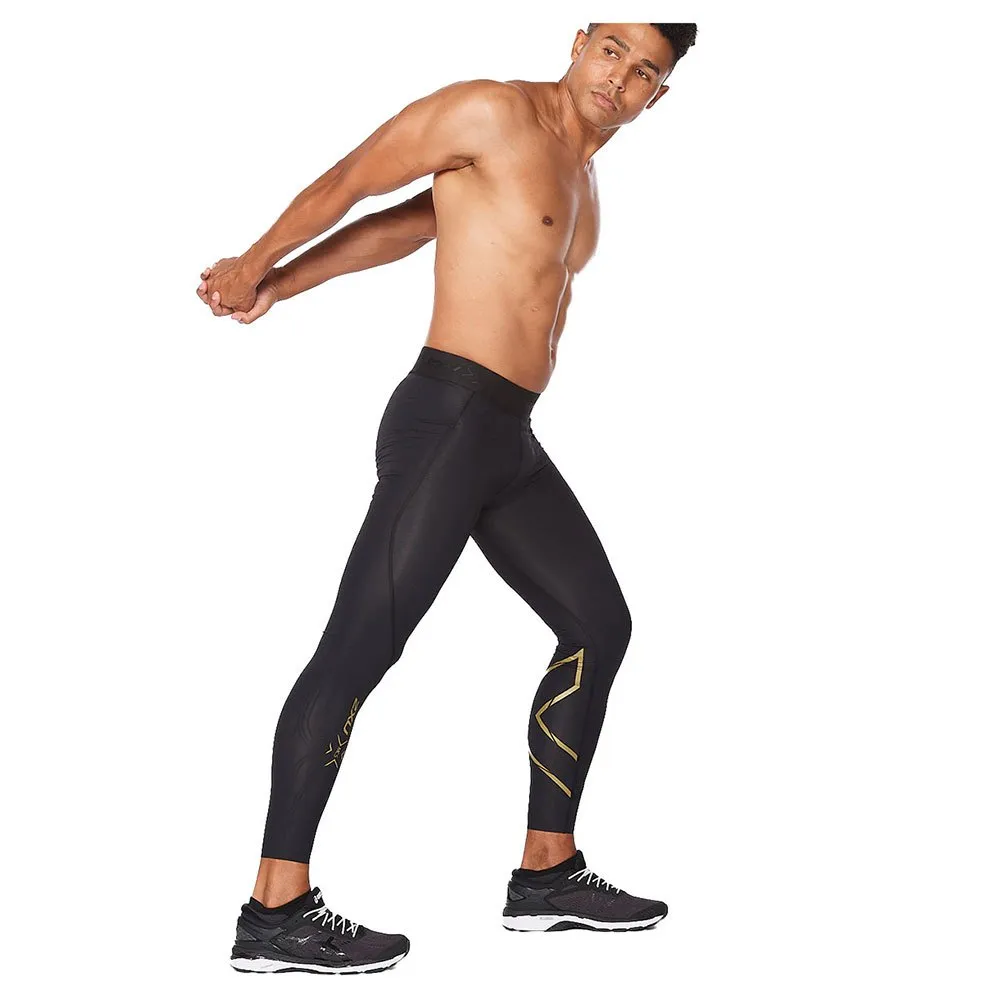 2XU Mcs X Leggings male, Black / gold, Regular 2XU Mcs X Leggings male, Black / gold, Regular