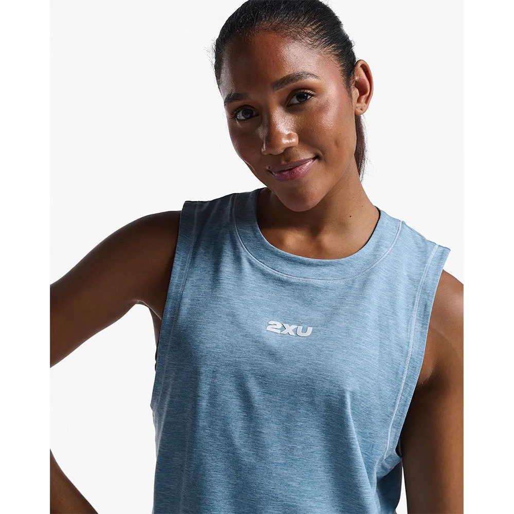 2XU Motion Crop ärmelloses T-shirt female