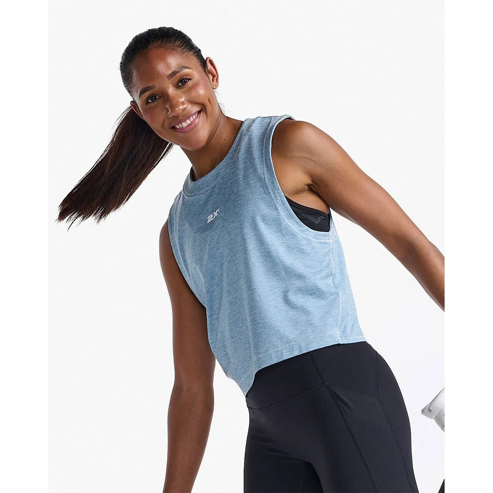 2XU Motion Crop ärmelloses T-shirt female