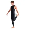 2XU Mw4992c Propel 1 ärmelloser Triathlonanzug, Black / ambition, XS