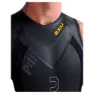 2XU Mw4992c Propel 1 ärmelloser Triathlonanzug, Black / ambition, XS