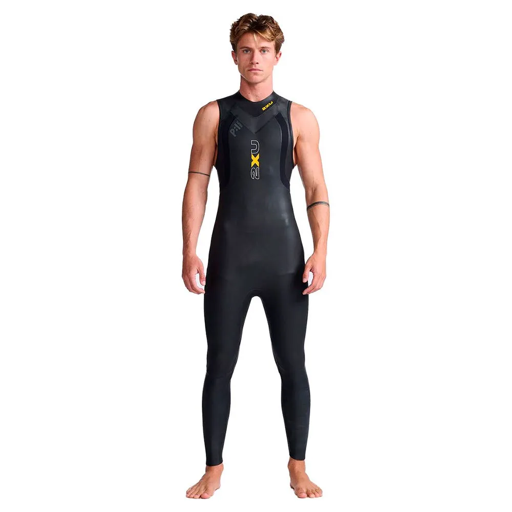 2XU Mw4992c Propel 1 ärmelloser Triathlonanzug, Black / ambition, XS 2XU Mw4992c Propel 1 ärmelloser Triathlonanzug, Black / ambition, XS