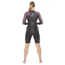 2XU P:1 Propel Langarm-trisuit female, Black / very berry print