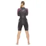 2XU P:1 Propel Langarm-trisuit female, Black / very berry print