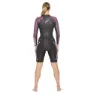 2XU P:1 Propel Langarm-trisuit female, Black / very berry print