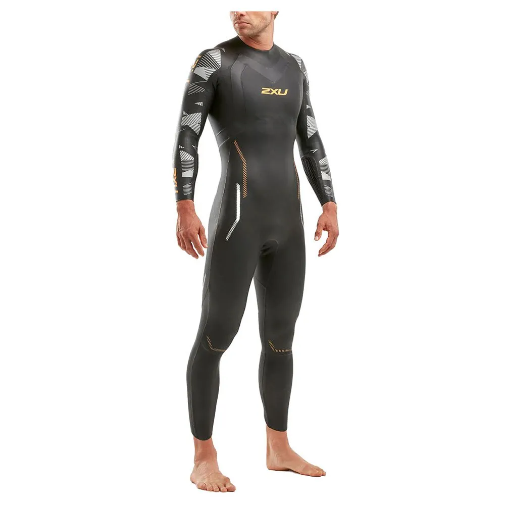 2XU P:2 Propel Neopren-nasstauchanzug Refurbished unisex, Black / orange fizz, S 2XU P:2 Propel Neopren-nasstauchanzug Refurbished unisex, Black / orange fizz, S