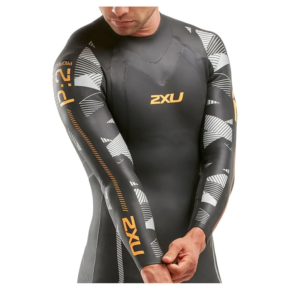 2XU P:2 Propel Neopren-nasstauchanzug Refurbished unisex, Black / orange fizz, S 2XU P:2 Propel Neopren-nasstauchanzug Refurbished unisex, Black / orange fizz, S
